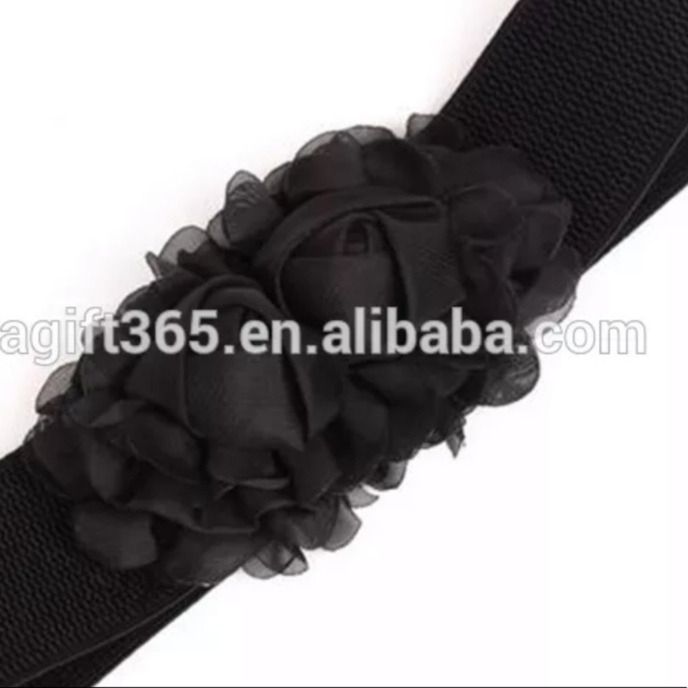 Floral midi with stretch belt - Picture 5 of 10